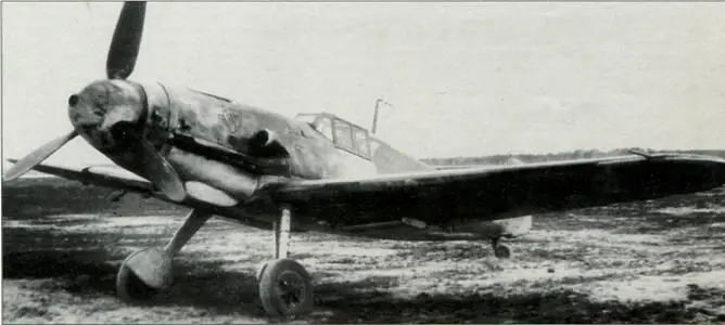 Видимо именно этот Bf109G2 из состава JG3 был использован генерал майором - фото 65