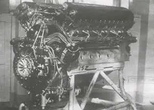 Мотор АМ38 перед государственными испытаниями июнь 1941 г Установка - фото 103