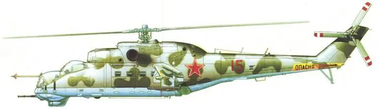 Ми24Д из 254й ОВЭ Кундуз лето 1980 г Ми24В из 335го обвп оснащенный - фото 76
