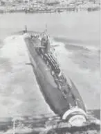 Момент спуска на воду ПЛАРБ SSBN 619 Эндрю Джексон 1962 г ПЛАРБ SSBN 619 - фото 88