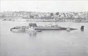 ПЛАРБ SSBN 619 Эндрю Джексон после спуска на воду 15 сентября 1962 г - фото 89