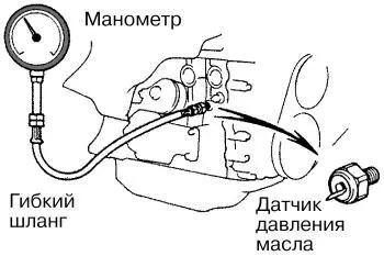 Измерение давления масла в двигателе Вместо штатного датчика давления масла - фото 43