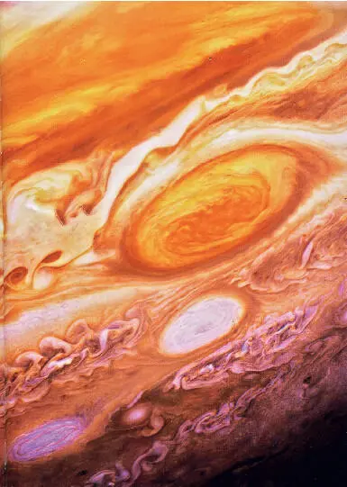 Рис 38 Большое Красное Пятно на Юпитере колоссальный долгоживущий вихрь - фото 82