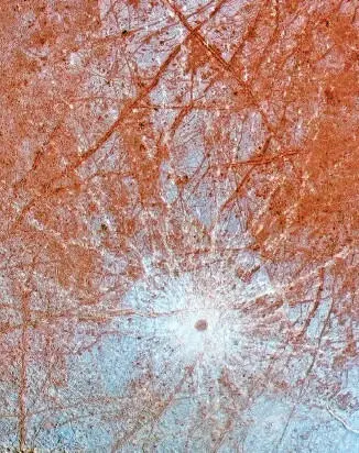 Рис 49 Ударный кратер на Европе Рис 50 Ганимед Рис 51 Каллисто - фото 87