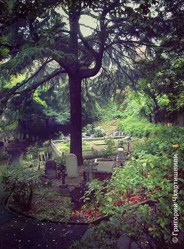 Но на Гайдзинботи в самой старой его части над могилами вдруг качнулся - фото 104
