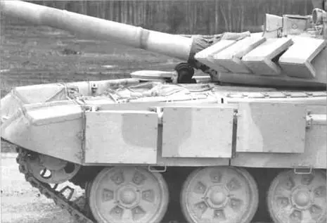 Бортовые экраны танка Т90 с элементами встроенной динамической защиты Время - фото 80