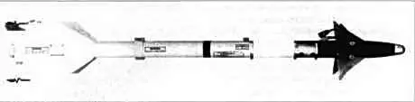 Ракета класса воздухвоздух Сайдуиндер модификации AIM9S Внизу ракеты - фото 65