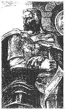 Рис 110 Всеслав Полоцкий Художник МС Басалыга Всеславкнязь людям суд - фото 113