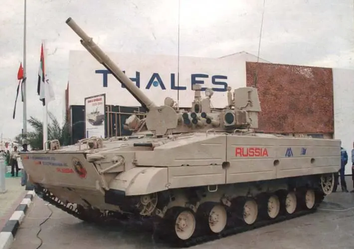 Российская модернизированная БМП3М представленная на выставке IDEX2005 - фото 65