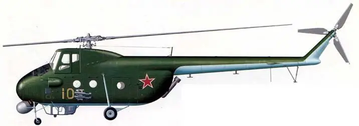 Ми4М 10 желтый ранней серии с РЛС КурсМ Спасательнотранспортный - фото 90
