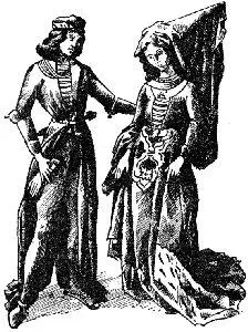 Культ Прекрасной Дамы с гравюры XIV в А много позже уже в XIX веке образ - фото 14