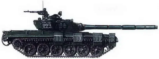 Средний танк Т72 Основной танк T72A Основной танк Т72М - фото 42