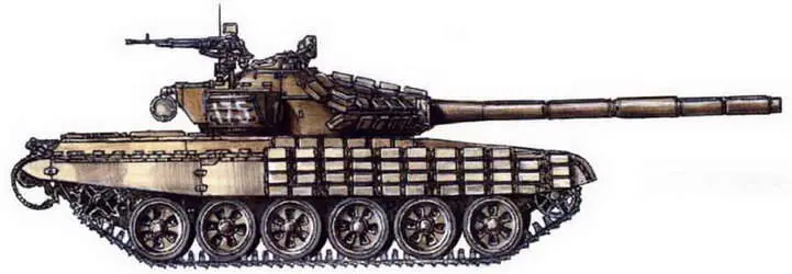Основной танк Т72АВ Основной танк Т72Б Основной танк Т72БМ - фото 46