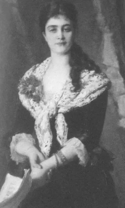 Тетка Дягилева А В ПанаеваКарцева К Маковский 1889 г Тетка Дягилева А - фото 16