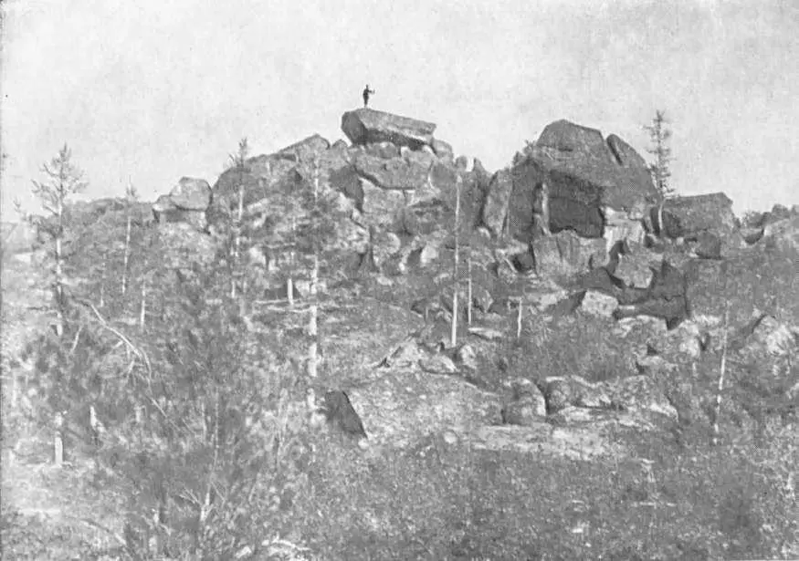 Выходы гранита в бассейне реки Кевакты Ленский район Старатели нашли - фото 28