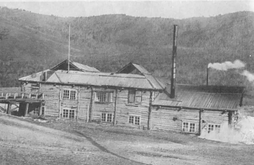 Виды ЕвдокиеВасильевского золотого рудника в 1912 году Конец ледника - фото 54