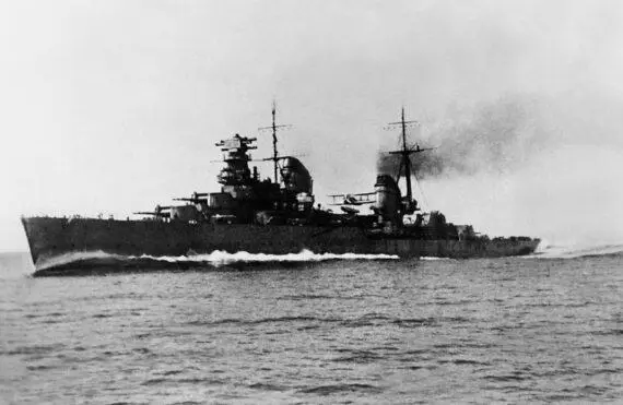 КОР1 на катапульте ЗК1 смонтированной на крейсере Максим Горький - фото 105