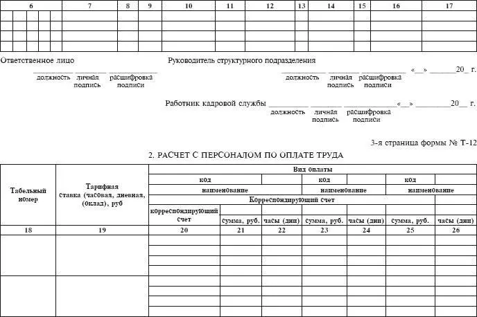 73 Расчетная ведомость В организации для расчета заработной платы и выплаты - фото 186