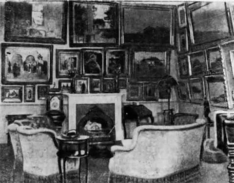 Картинная галлерея И П Павлова уголок гостиной в квартире на 7й линии - фото 13