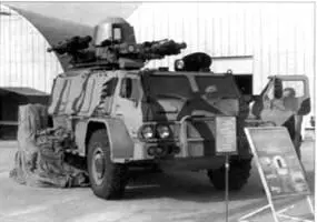 Боевой модуль с ПЗРК Игла размещенный на бронированном шасси Самоходная - фото 95