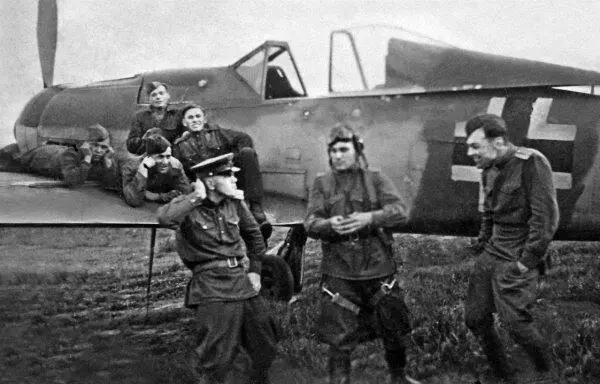 Трофейный ФВ190Д в Высшей офицерской школе воздушного боя ВОШВБ г Люберцы - фото 109