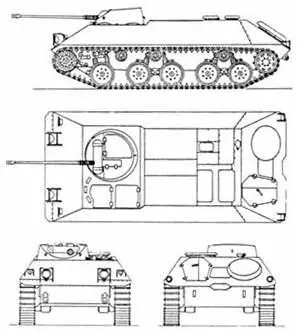 Проекции БТР SPW lange Самоходный ПТРК SS11 на шасси БТР SPW lange БМП - фото 40