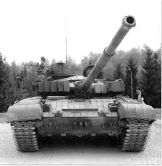 Танк T72M4CZ чешская версия модернизации танка Т72М1 Бортовой экран - фото 59