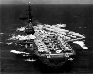 Авианосец Мидуэй 22 марта 1959 г Авианосец ШангриЛа в водах Тихого - фото 78