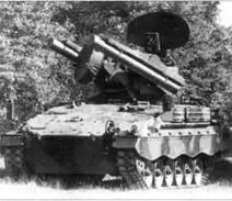 ЗРК Роланд2 на шасси БМП Мардер Самоходная РЛС MPDR 3002S на шасси БМП - фото 89