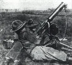 Тренировка расчета пулемета М19171920е гг Схема устройства пулемета М1917 - фото 58