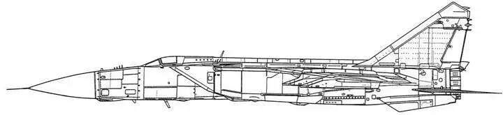 МиГ25ПДС 1980 МиГ25ПДЗ с системой дозаправки Прототип МиГ25ПУ 1969 - фото 132