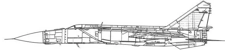 МиГ25ПДЗ с системой дозаправки Прототип МиГ25ПУ 1969 МиГ25РУ 1973 - фото 133
