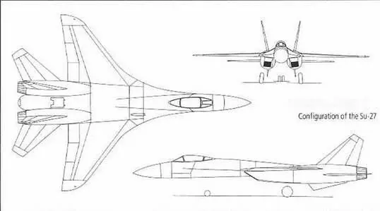 Варианты компоновки Су27 Одновременно удалось решить еще одну проблему - фото 73