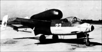 Реактивный истребитель Хейнкеля Не162 Саламандра 1945 год Крупносерийное - фото 74