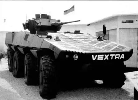Опытная колесная БМП VEXTRA25 Опытная колесная БМП VEXTRA25 В 1990е гг в - фото 105