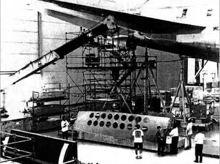 Установка боевого лазера на самолет Боинг747400 Носовая часть - фото 57