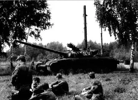 Т645 из состава полка обеспечения ВА БТВ с установленным ОПВТ Солнечногорский - фото 57