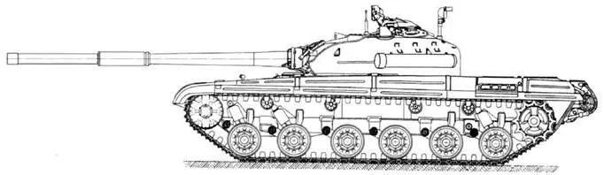 Опытный средний танк объект 172 1970 г Средний танк Т64А объект 434 - фото 46