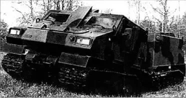 Шведский двухзвенный гусеничный бронетранспортер Bv S10 Дизельный V8 двигатель - фото 73