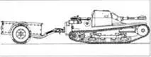 Огнеметная танкетка CV3 LF Прицепрезервуар на огнеметной танкетке CV3 LF - фото 88