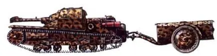 Огнеметная танкетка CV3 LF Легкий огнеметный танк Pz Kpfw III FI - фото 96