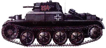 Легкий огнеметный танк Pz Kpfw III FI Flammpanzer НА Средний огнеметный - фото 97