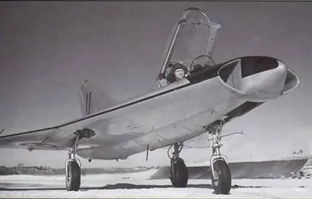 Saab 210 использовался для более полного изучения характеристик дельтовидного - фото 73