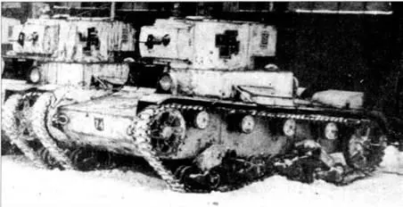 Трофейные огнеметные танки ОТ130 в финской армии 1941 г Схема огнеметной - фото 60