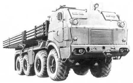 Боевая машина системы RM70 Чехословакия Финский вариант РСЗО Град - фото 66