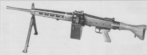 Единый пулемет SIG MG 7103 со стволом приспособленным для стрельбы оперенными - фото 151