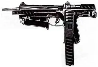 Разрез пистолетапулемета Vz63 Рак со свободным затворомкожухом и - фото 66