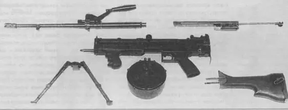 Неполная разборка пулемета Ултимакс100 Mk III Ручной пулемет - фото 66