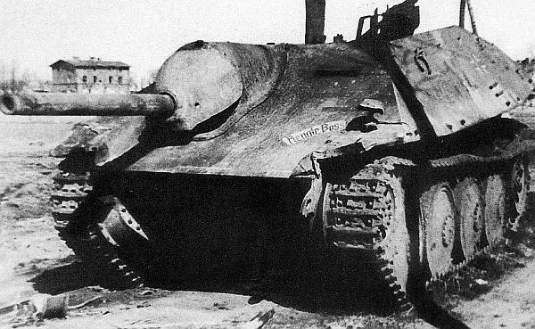 Истребитель танков Jagdpanzer 38 Hetzer подбитый в пригороде Данцига Март - фото 136