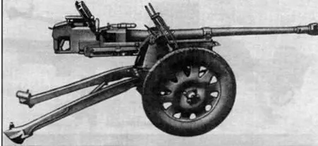 Тяжелое противотанковое ружье 1941 г 282 см sPzB41 на колесном - фото 35